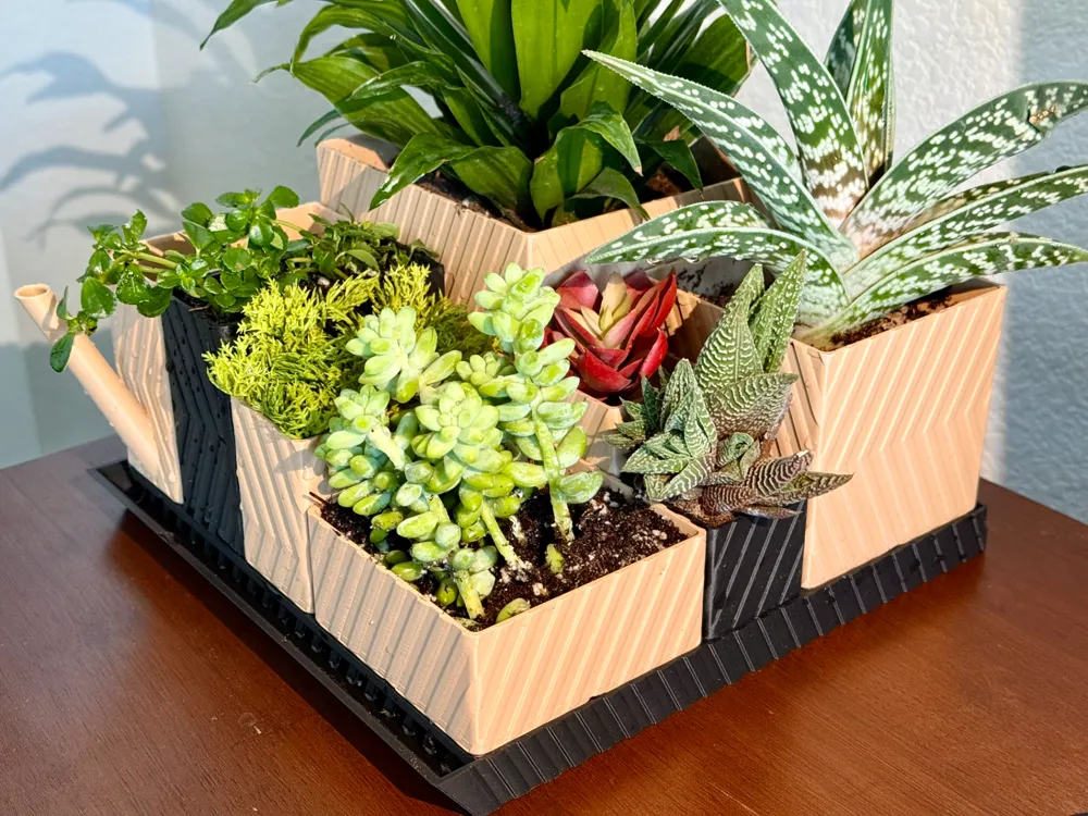 Gridfinity Modular Planter System by Hopper_Dropper MakerWorld ...