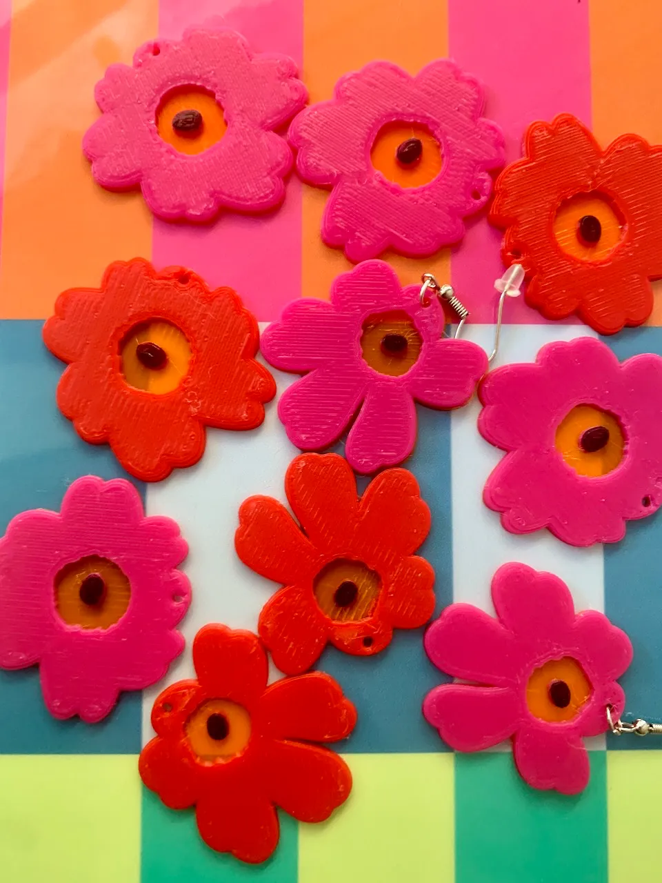 Finnish Flowers Earrings remix (no AMS needed) view 2