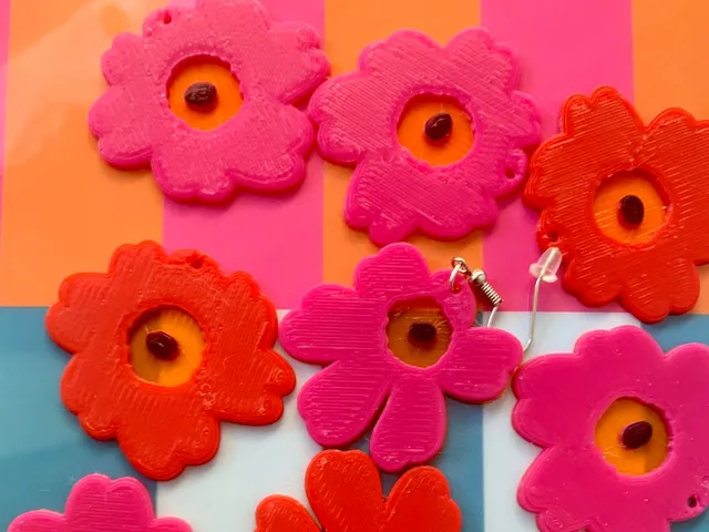 Finnish Flowers Earrings remix (no AMS needed)