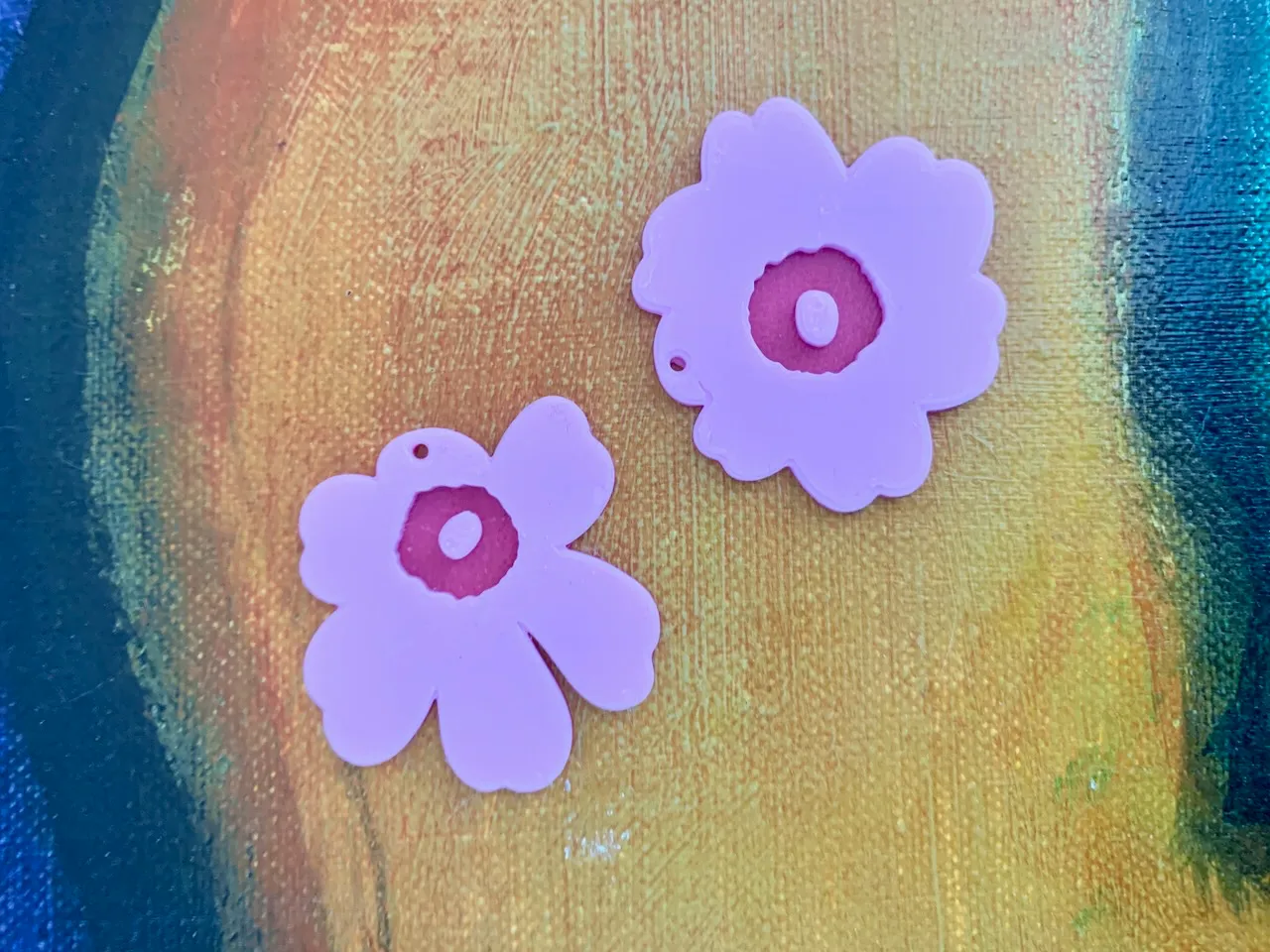 Finnish Flowers Earrings remix (no AMS needed) view 3