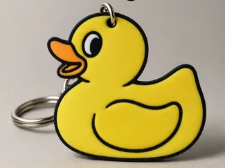 Rubber Duck Keychain |Multicolor |AMS| No Supports