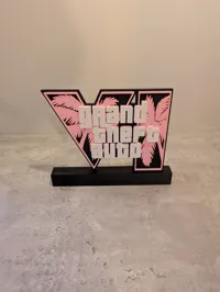 Standalone stand for logo