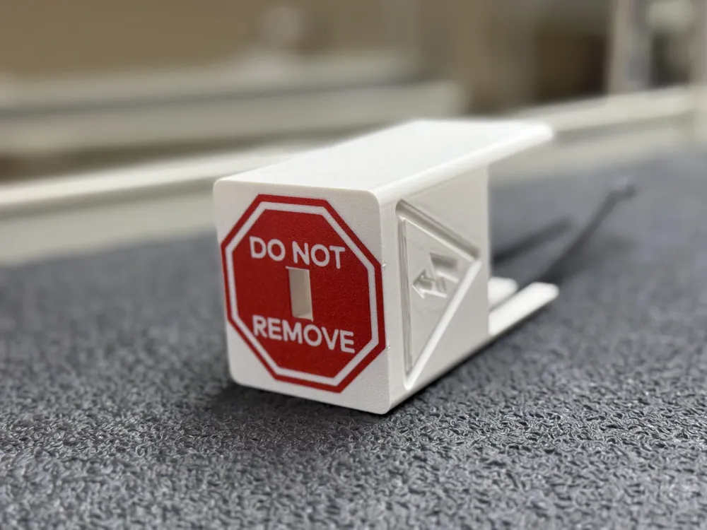 USB Brick Lock. Charger Anti-theft Device. - Free 3D Print Model ...