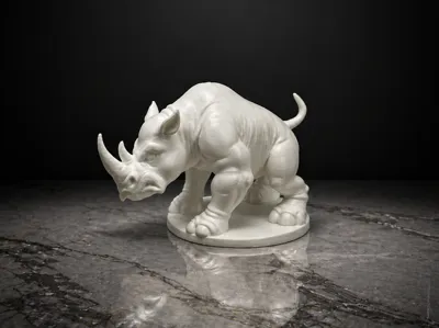 Angry Rhino