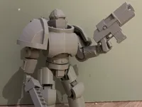 Armure de puissance Achilles MKII – figurine articulée — photo 2