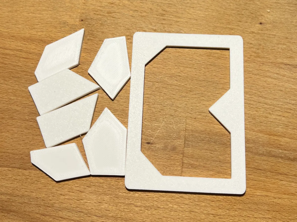 Tangram Alphabet Puzzle C letter Free 3D Print Model MakerWorld