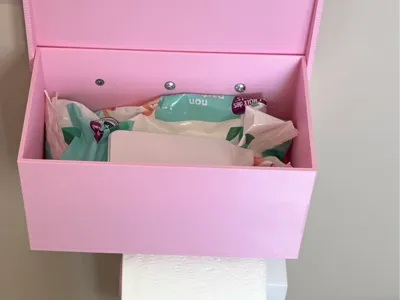 Ultimate baby wipe toilet paper holder multi piece