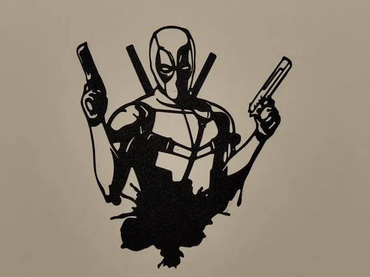 Décoration murale Deadpool