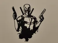 Décoration murale Deadpool — photo 1
