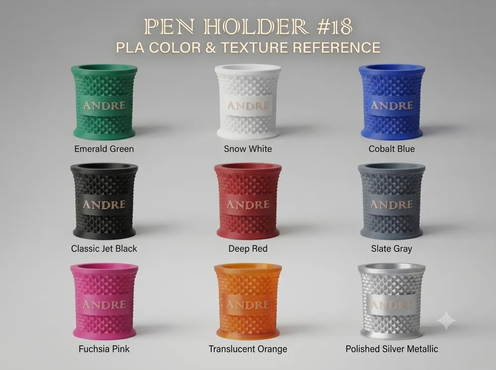 Pen Holder #18 - Free 3D Print Model - MakerWorld