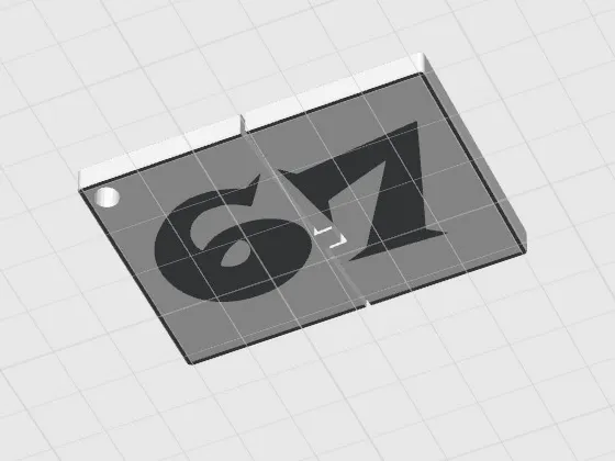 KEYCHAIN 67 FOLD