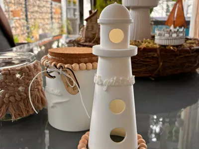 Lighthouse Tealight Cover