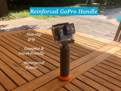 Floating GoPro Handle