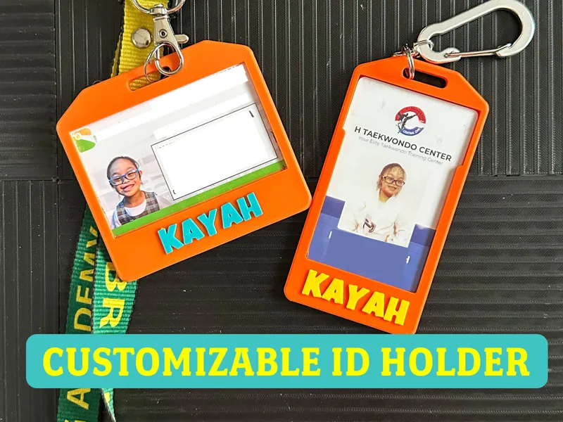 Customizable ID Holder