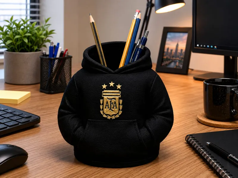 Mini Hoodie Pen Holder – Argentina Edition 