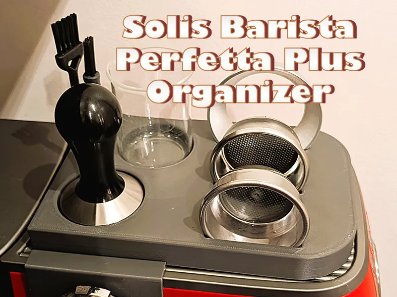 Solis Barista Perfetta Plus Top Organizer