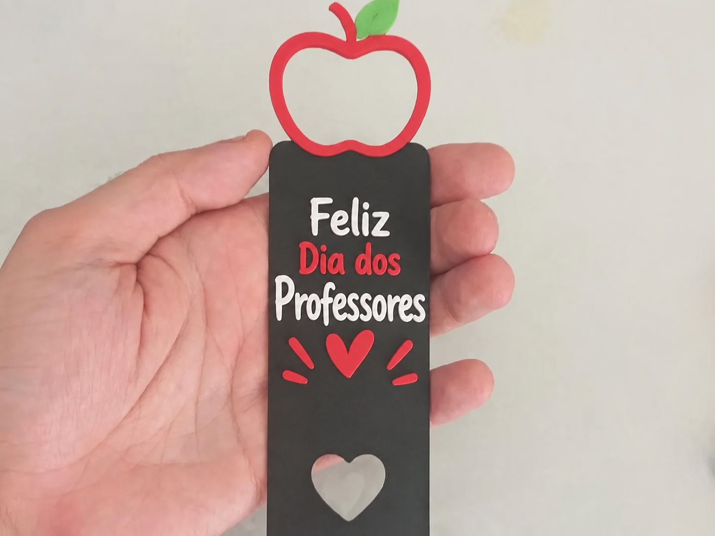 Marcador de Página – Feliz Dia dos Professores - 1