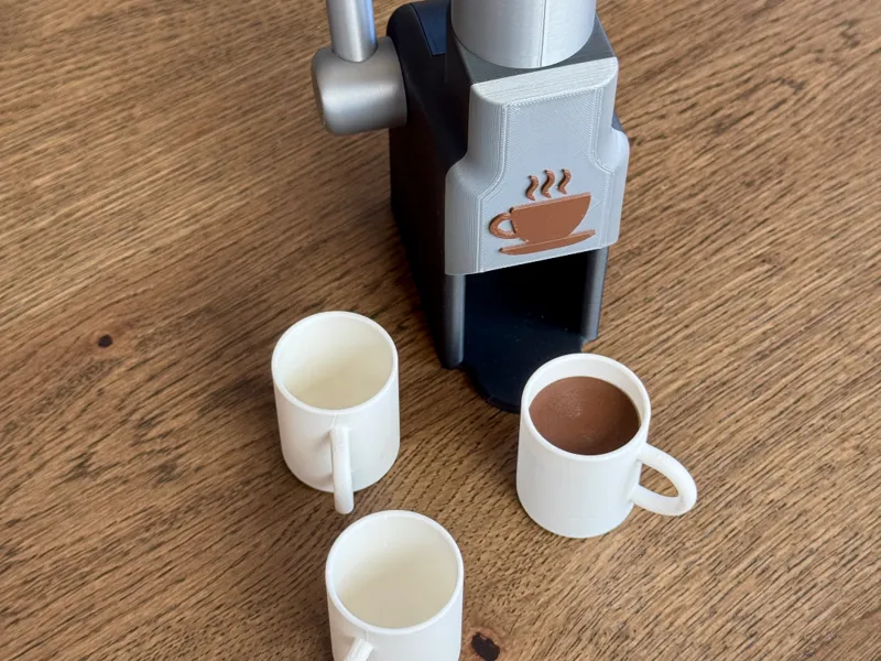 Toy Coffee Machine – functional design