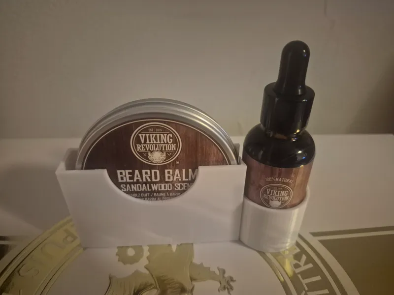 Viking Revolution Beard Balm and Beard Oil Holder