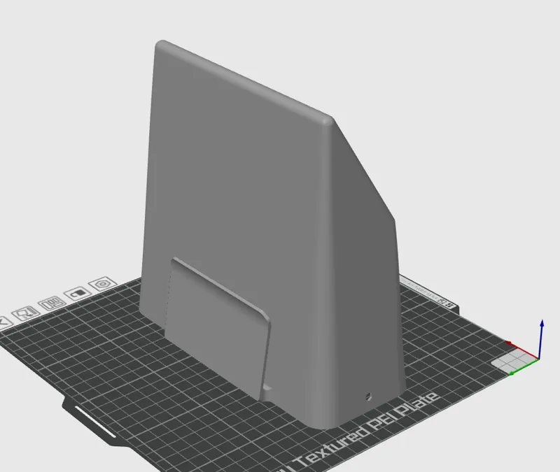 Trash bin with clip for car