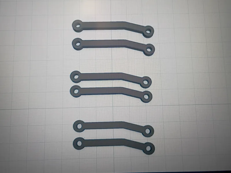 SCX24 FRONT LOWER LINKS 40,42,44