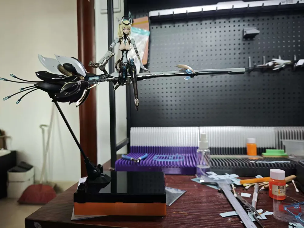 3Dプリント モデル 星花ユリ台座高さ調節収納ボックス - 無料3Dモデル -MakerWorld