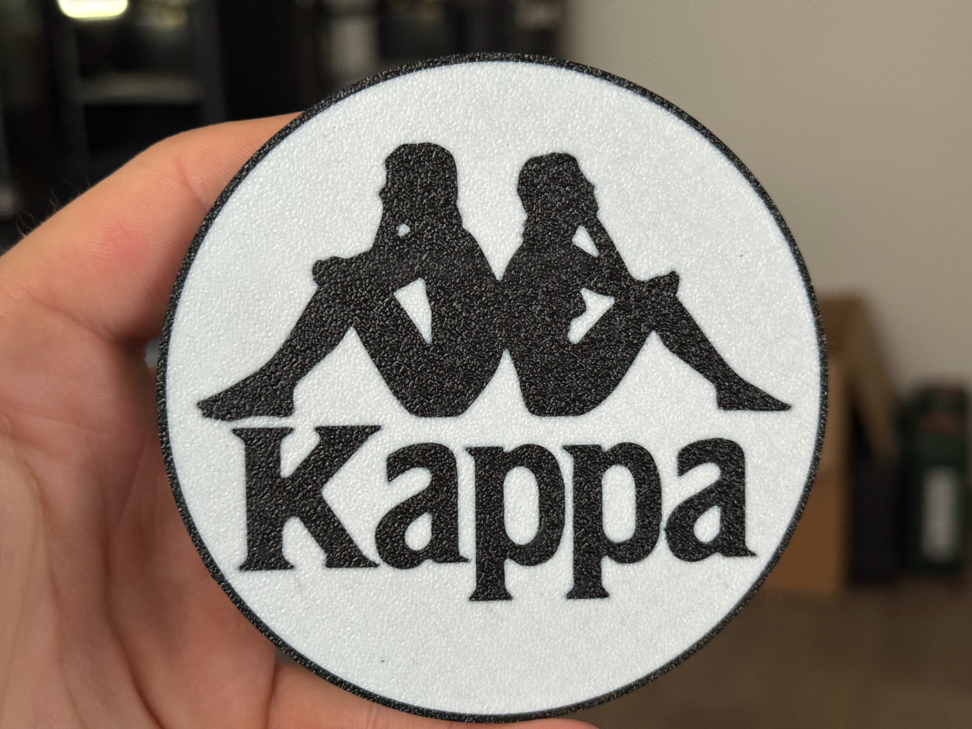 Kappa Logo coaster