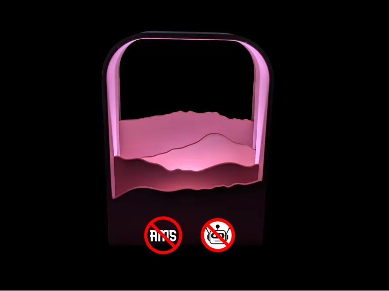 Dioram: Layered Mountain Portrait Ambiance Light