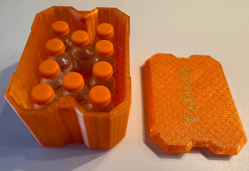 Insuline vial holder (10pcs x 10ml) 