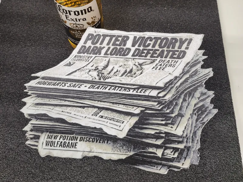 Wizard Newspaper Stack