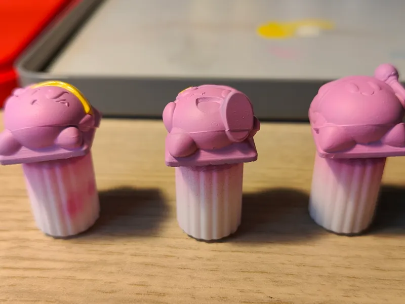 Keycap paint handle / stem stretching tool