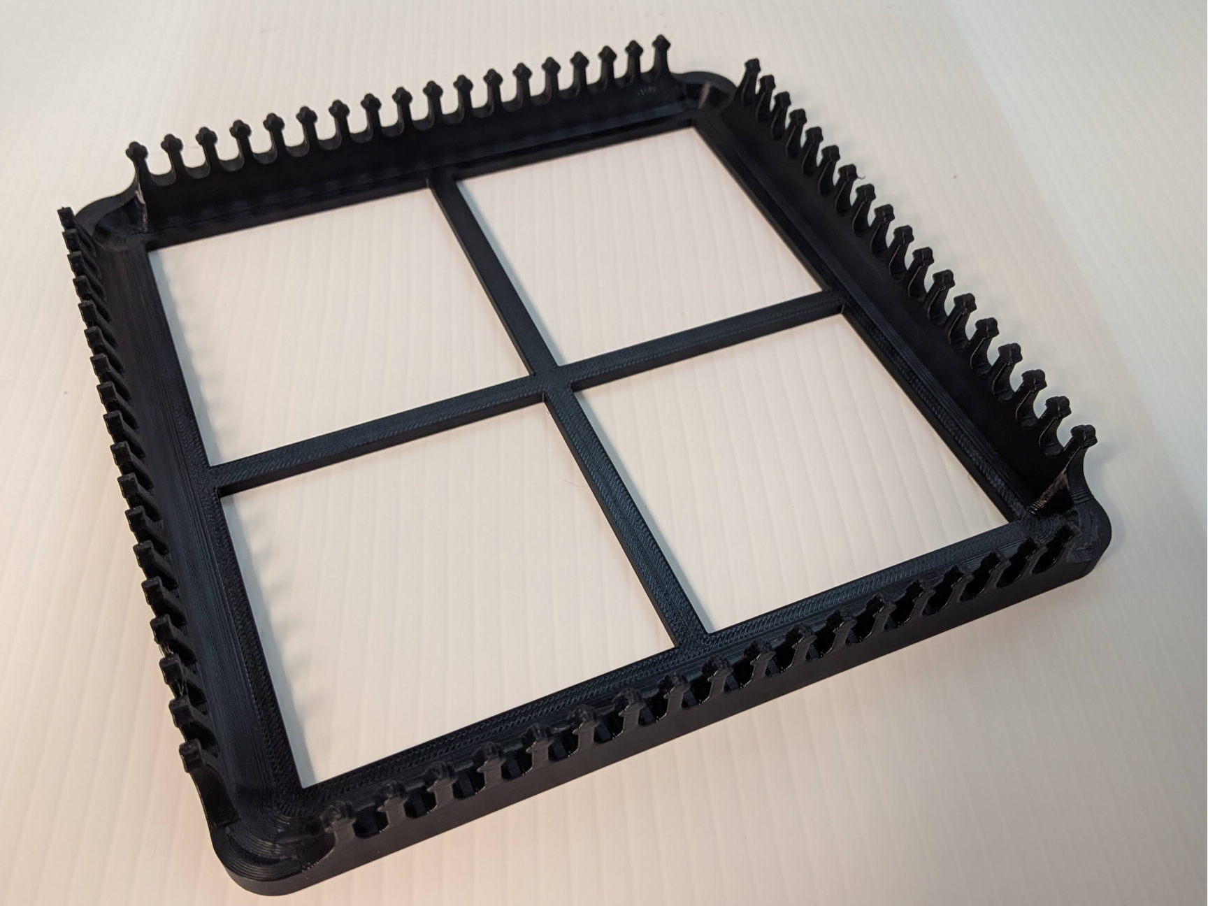 Reinforced Weaving Loom for Loops