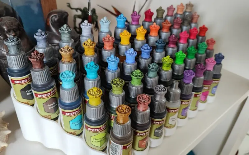 Vallejo / Army Painter Paint Rack for 50 Paints