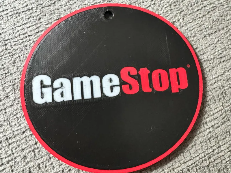 GameStop Ornament Simple Design