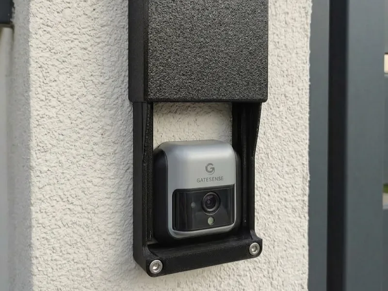 Opening cover for gate sensor