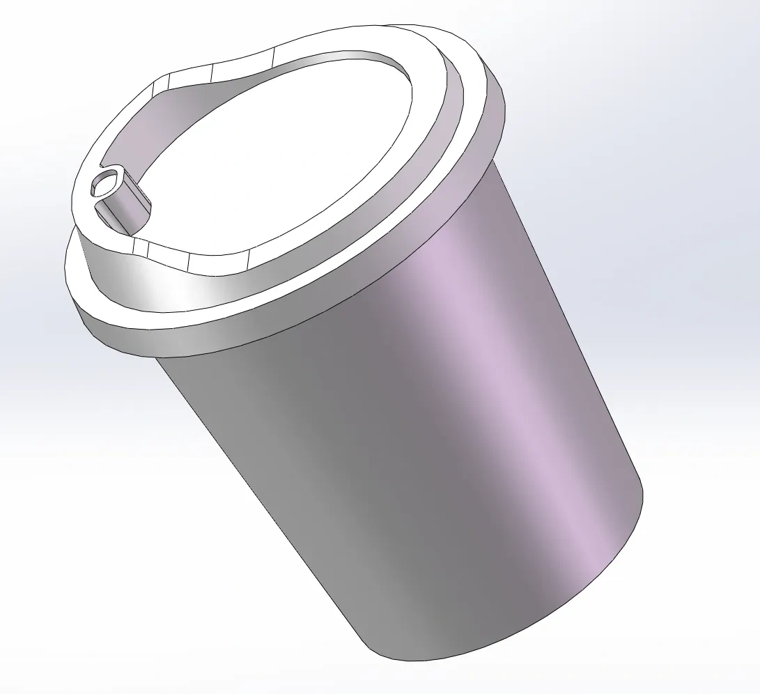 Miniatura 3 do modelo 3D 胶囊咖啡 胶囊咖啡罐 咖啡杯钥匙扣 迷你咖啡杯 coffee cup 神器
