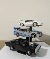 Présentoir modulaire pour sets LEGO Speed Champions — photo 2