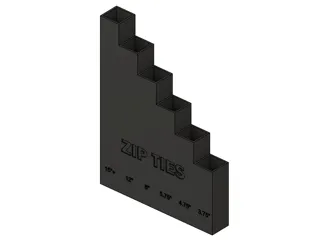 Compact Zip Tie Holder