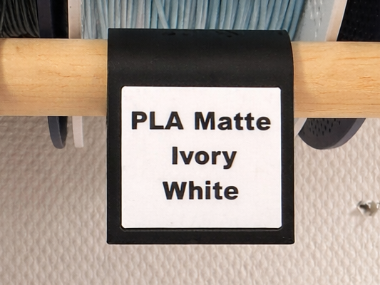 Filament Spool Name Tag (NFC Ready)