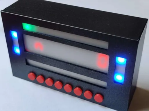 Simracing Dashboard TM1638 komplette Dokumentation
