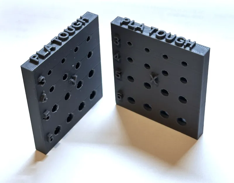 Hole calibration