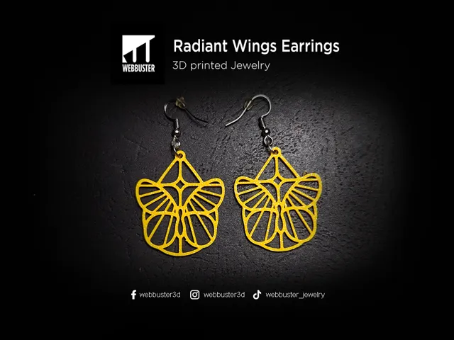 Radiant Wings Earrings