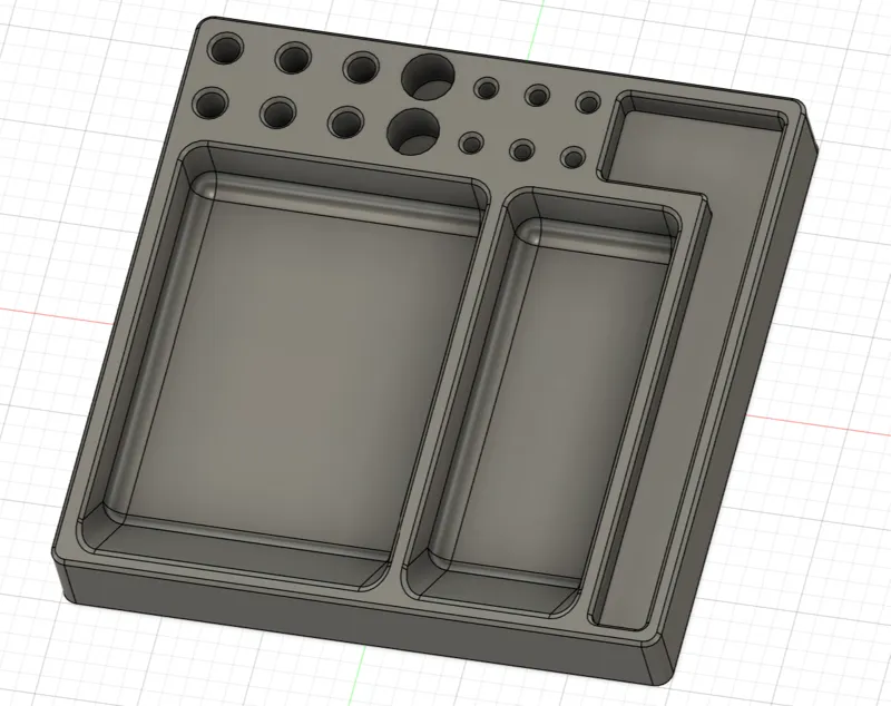 Active job tray