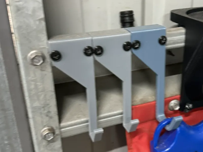 Shed key hooks