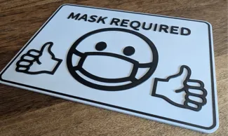 Mask Required Sign