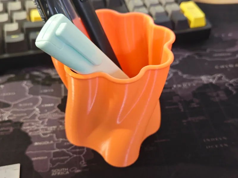 笔筒Pen holder (快速打印Quick print)