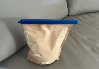 der andere Tütenverschluss - different bag closure