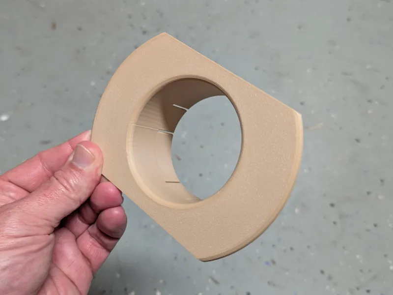2.75" Wall Hole Flange