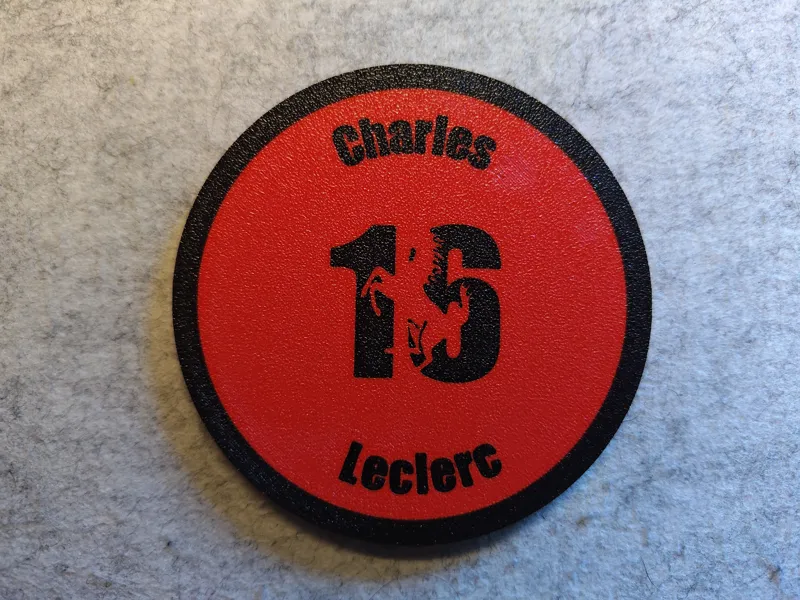 Charles Leclerc - Ferrari Coaster