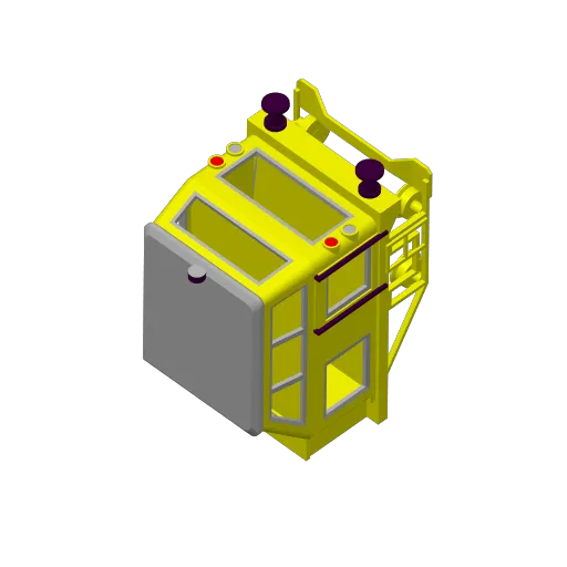 Plasser & Theurer ASP 064 ČSD tamping machine H0 - Free 3D Print
